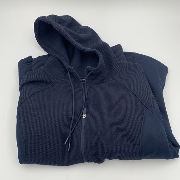 Swiss Tech Women's Waffle Knit Tech Fleece Hooded Jacket - Picture 14 of 16